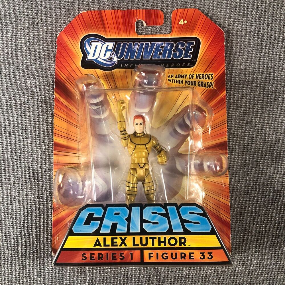 DC Universe Infinite Heroes Crisis 3 3/4" Alex Luthor Figure Series 1 Figure 33